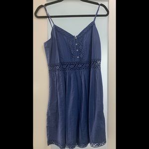 Blue dress